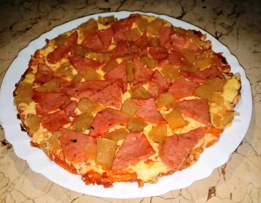 Pizza Hawaiana (jamón vicking)