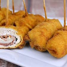 Rollito de Pollo relleno con jamón y queso