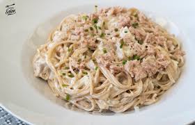 Espaguetis con atún