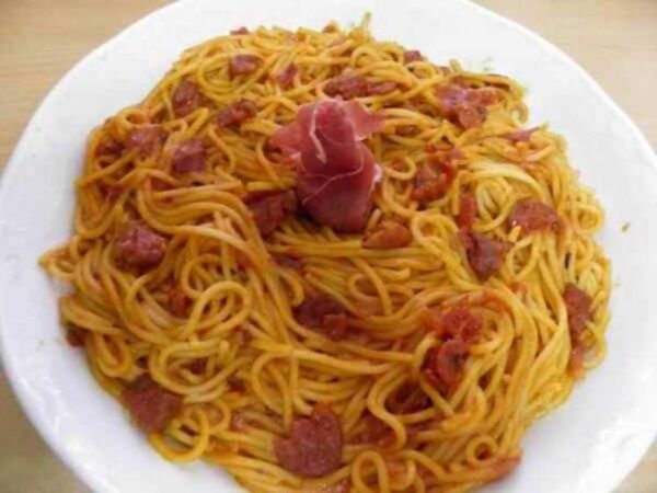 Espaguetis con jamón vicking - Imagen 2